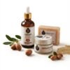 The Moroccan Argan Beauty Ritual - Pure Argan Oil + Nourishing Argan Cream + FREE Argan Soap