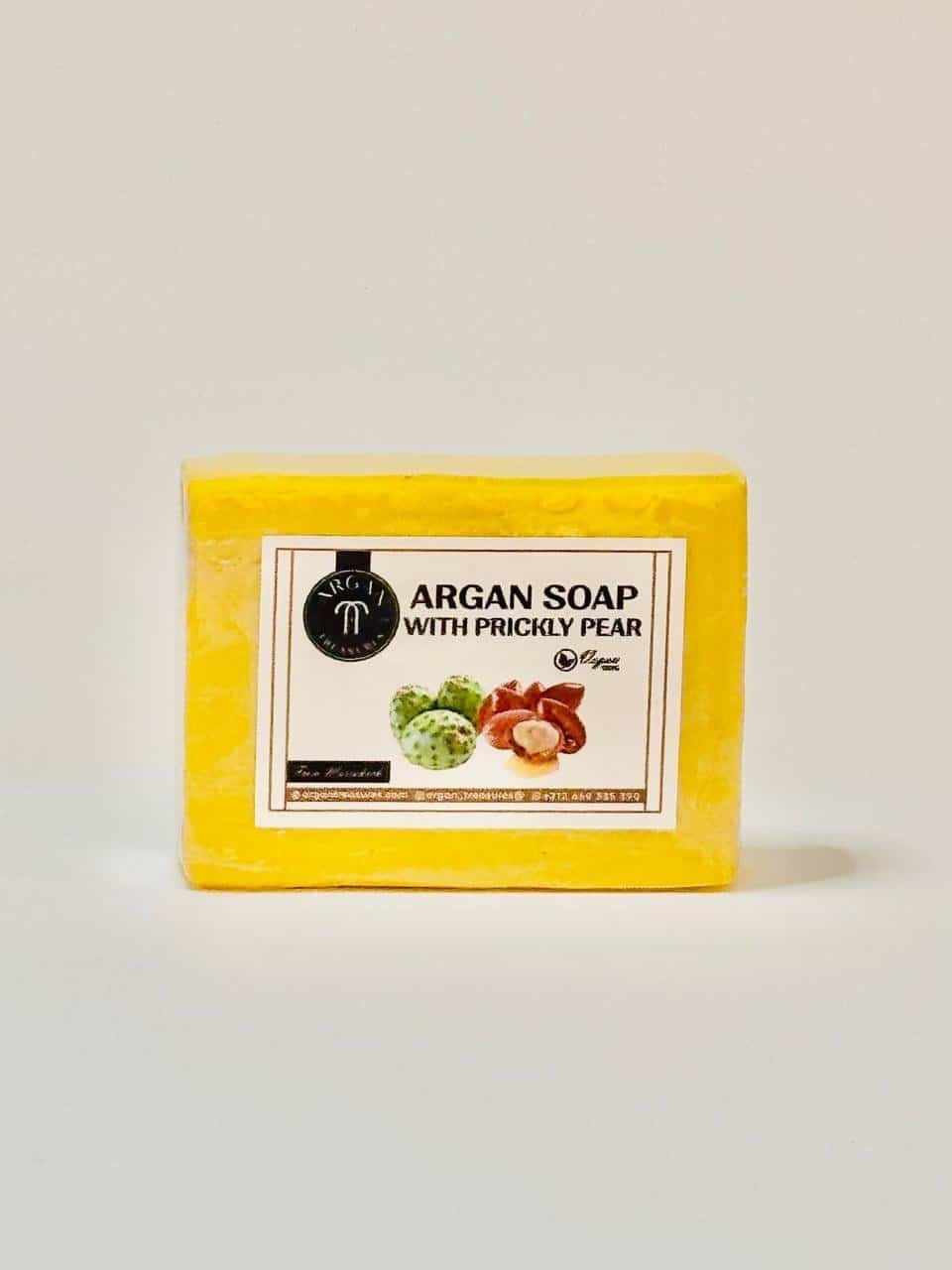 ARGAN SOAP WITH PRICKLY PEAR