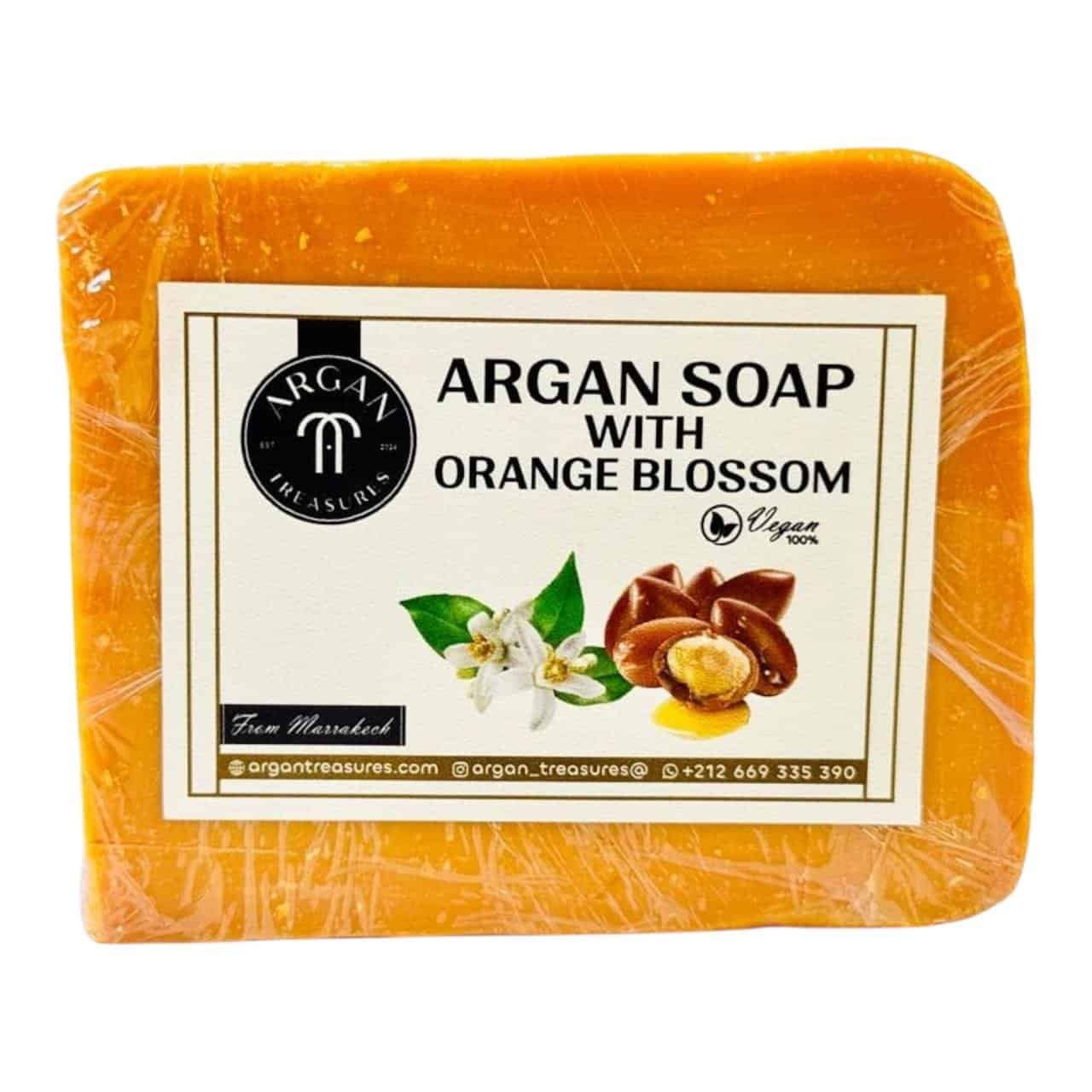 ARGAN SOAP WITH ORANGE BLOSSOM